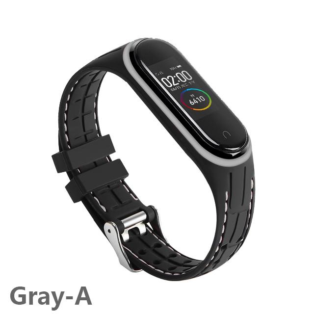 Strap For Mi band 7 6 5 Bracelet Sport belt Silicone watchband replacement Smartwatch bracelet for Xiaomi mi band 3 4 5 6 strap