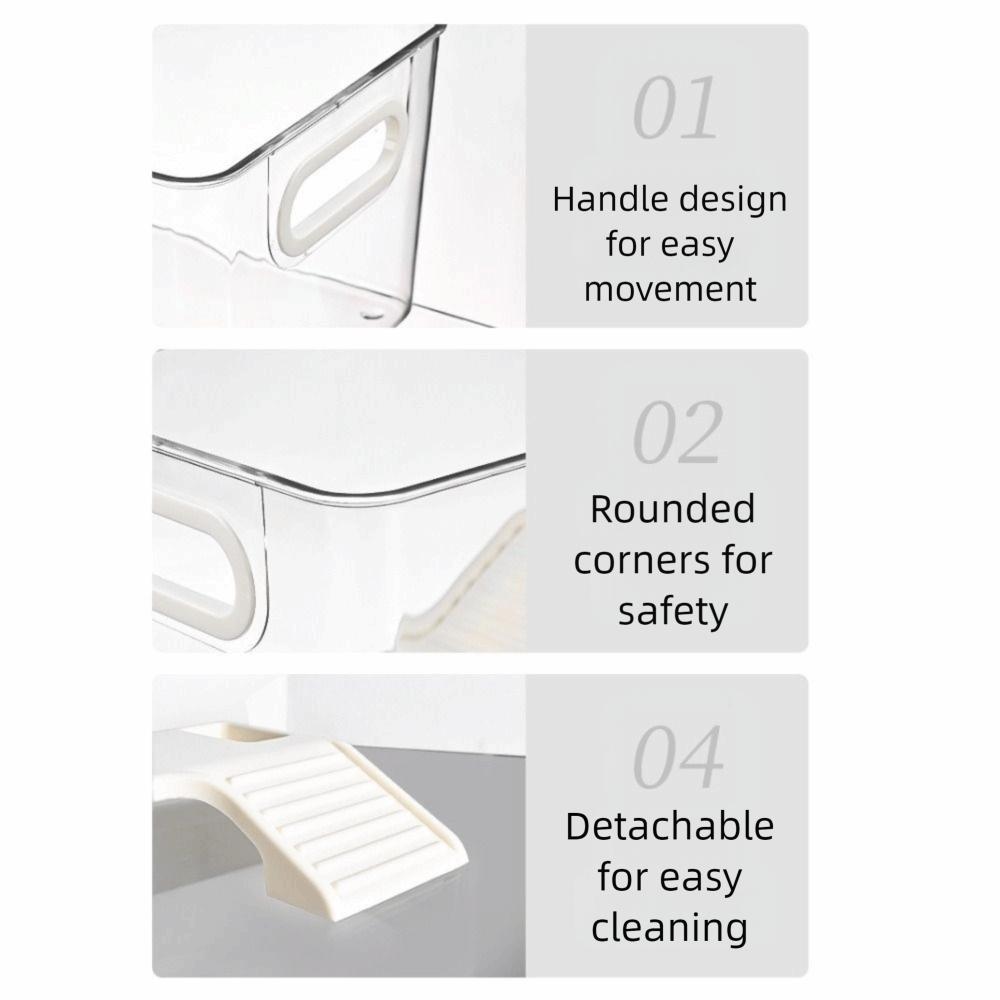 Transparent Turtle Tank Basking Area Plastic Reptile Terrarium Dry Wet Separation with Climbing Spot Turtle Breeding Box