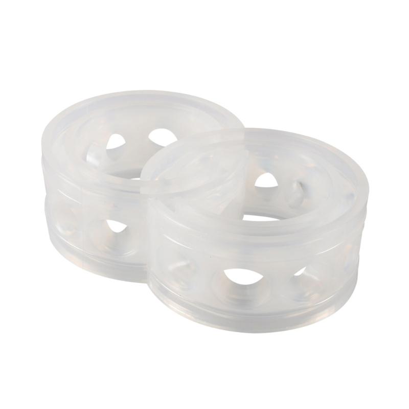 

2Pcs Universal Car Shock Absorbers Spring Bumper Buffer Rubber Power Cushions Coil Spring Buffer Car Accessory 27mm