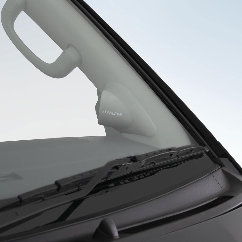 Alpine 200 Series Hiace Regius Ace Dedicated Tweeter Mounting Panel KTX-Y200HI