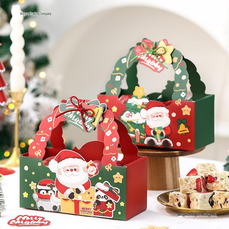 Christmas Snowflake Nougat Pastry Gift Box