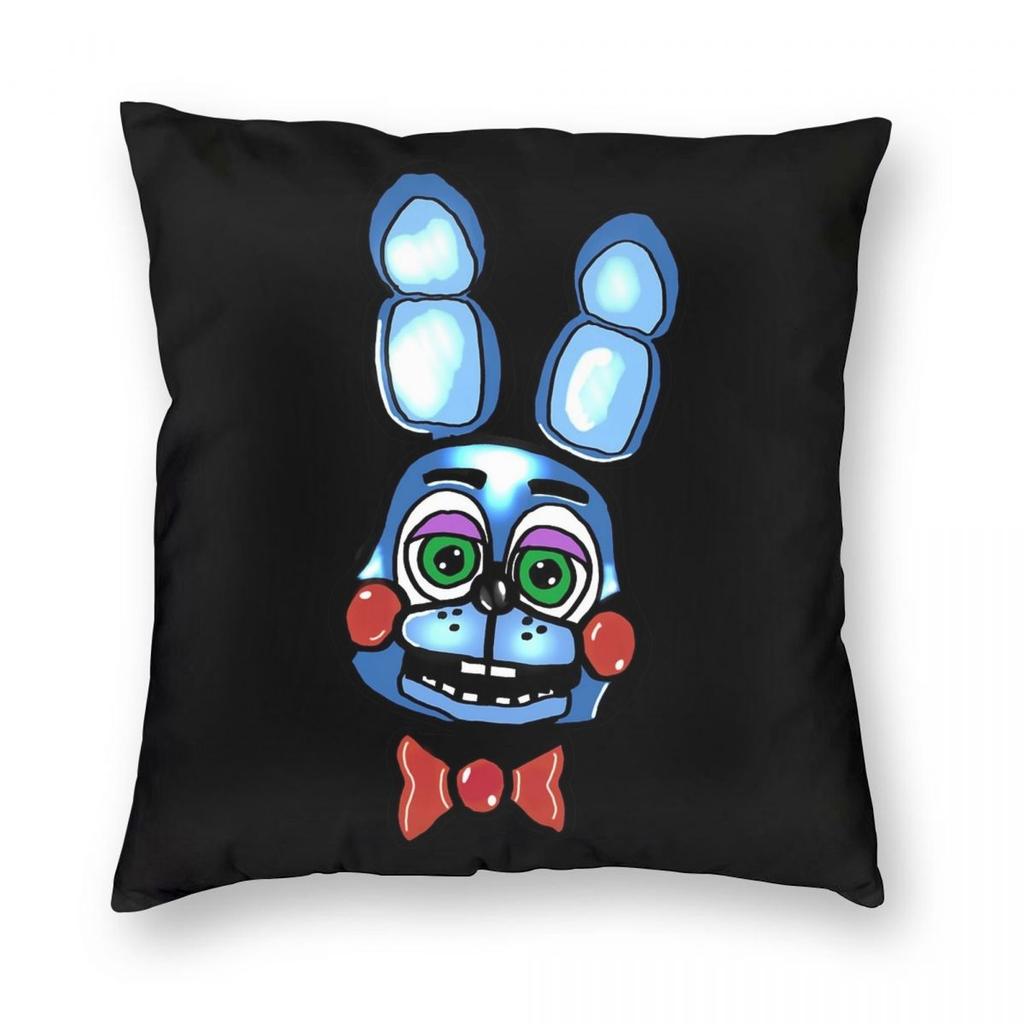 FNAF At Freddys Pillowcase Soft Fabric Cushion Cover Decorations  Throw Pillow Case Cover Home Zipper 4040cm