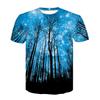 Funny T-shirts Psychedelic T Shirt Men Women Mushroom Anime T Shirt Geometric T-shirts 3d Print KTB