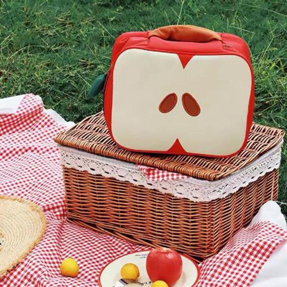 Cartoon Fruit Pattern Makeup Bag Large Capacity Toiletry Storage Pouch Cosmetic Storage Bag  Travel