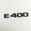 Black Silve Letters E200 E260 E300 E400 E450 E220d E350d E400d  ABS Emblem Badge  Car Trunk Logo Sticker