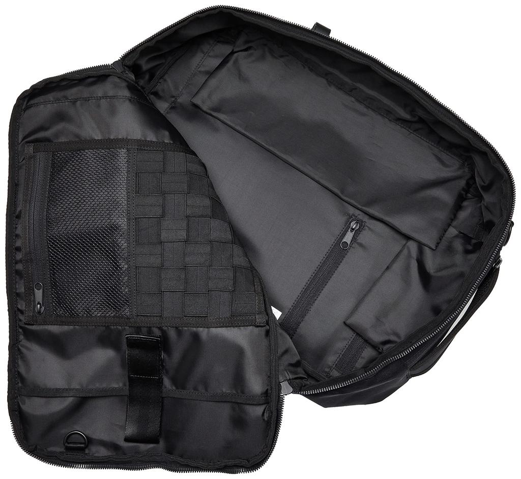 IS+ Business Tasche, Cordura Polyester [Sobat], Leichtgewicht, Großes Fassungsvermögen, Multifunktional, Wasserabweisend, 3-Wege Business Tasche, Schwarz