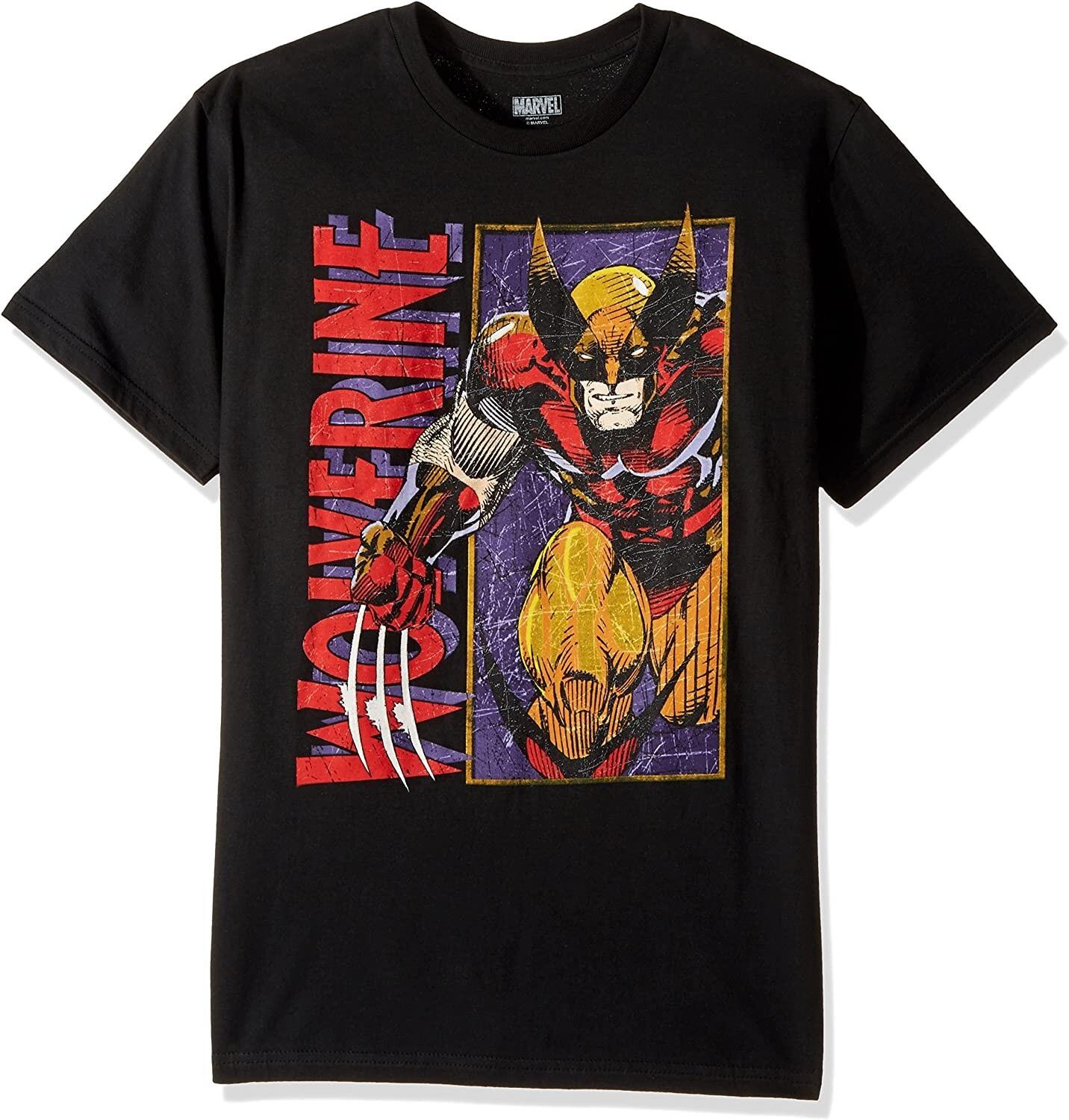 Marvel Wolverine Classic Adult T-Shirt Size XL S разноцветный