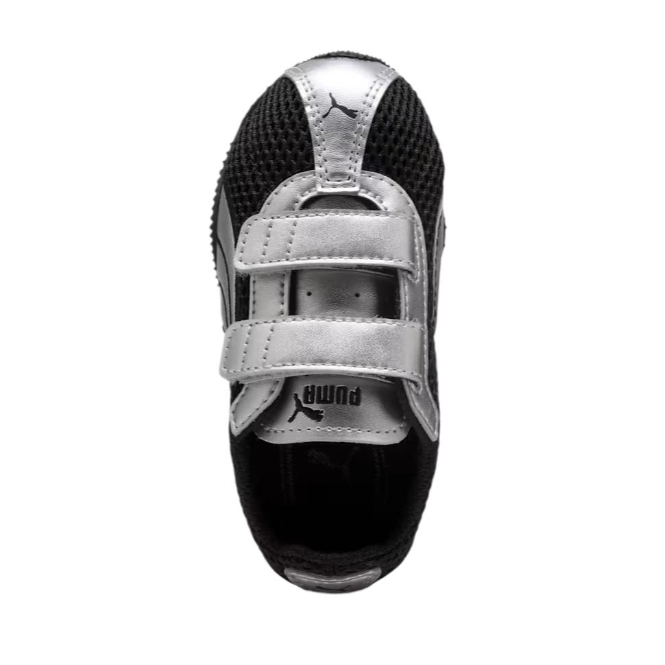 Puma H-Street Fabric Velcro Comfortable Round Toe Low Top Walker Shoes Baby sneaker 406217-02
