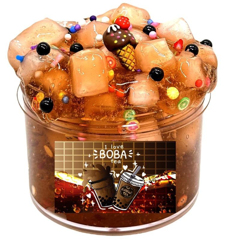 70ML Crunchy Slime Super Soft And Non-Sticky Jelly Cube