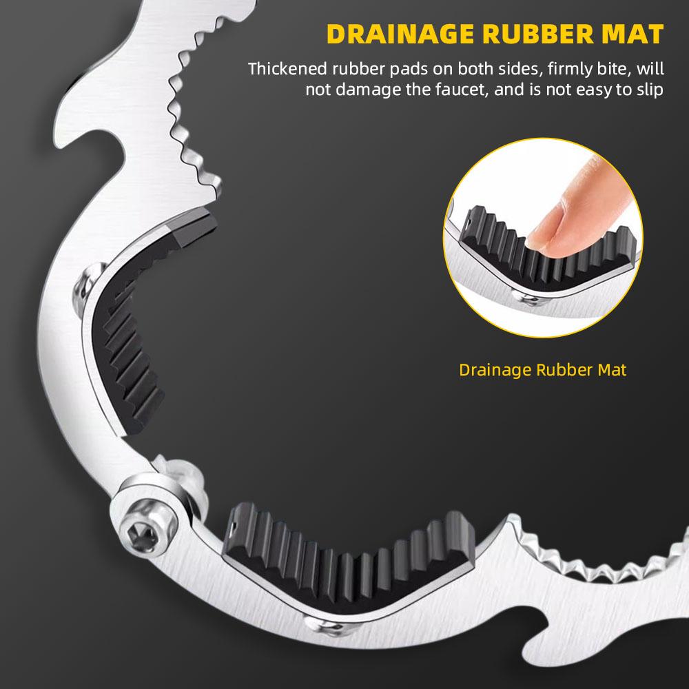 Faucet Bubbler Wrench Installing Tool for Kitchen Sink Bathroom Aerator Dish Basin Sink Nozzle Removal Tool Installation Repair
