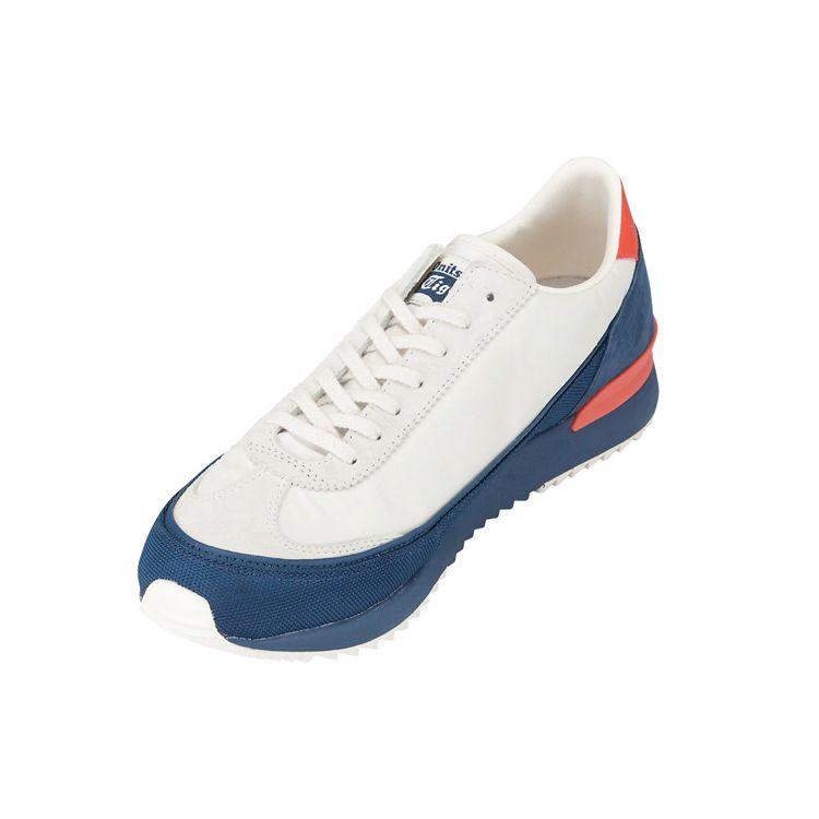 Onitsuka Tiger Hsinti Shock Absorbing Non-Slip Durable Low-Top Casual Shoes Unisex sneaker Blue White 1183A387-100