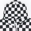 Vans Exclusive Pack Checkerboard Pullover Hoodie Men Hoodies Black White VN0A4URI705