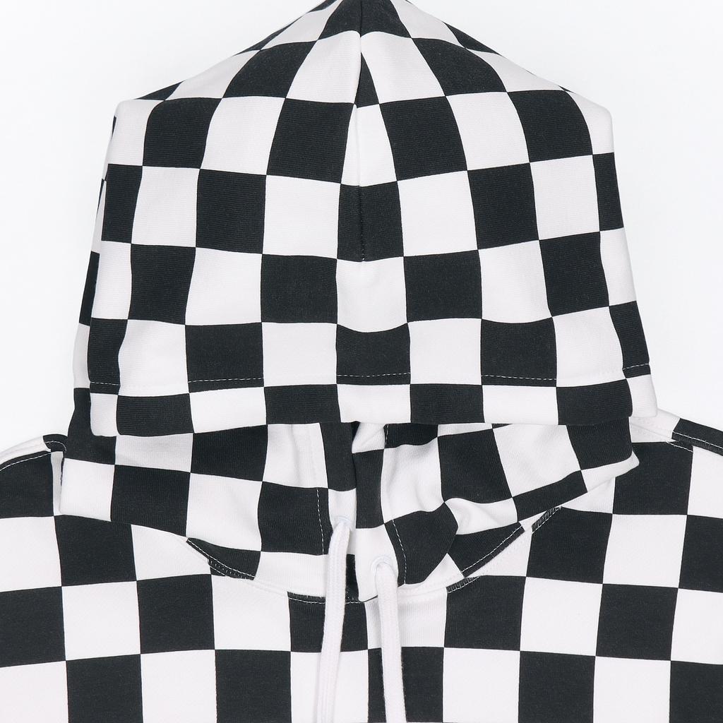 Vans Exclusive Pack Checkerboard Pullover Hoodie Men Hoodies Black White VN0A4URI705