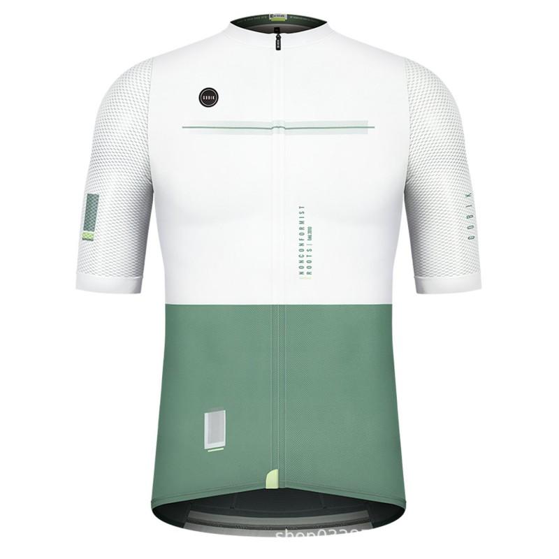 GOBIK Mens Short Sleeve Cycling Jersey Breathable Road Bike Shirt Riding
