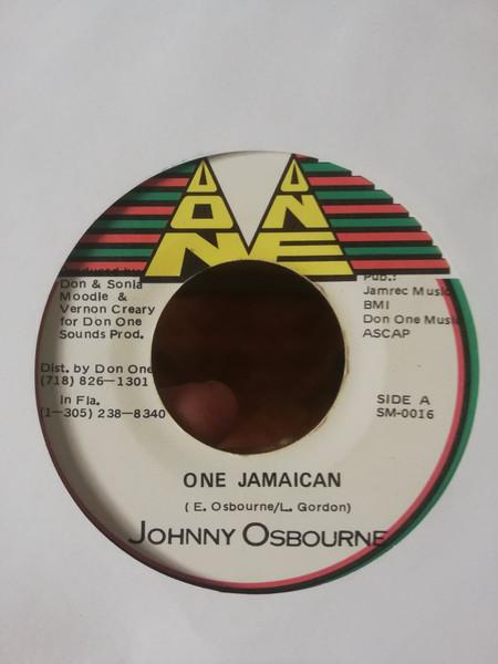 

7inch Record JOHNNY OSBOURNE / CHRISSIE BANTON - One Jamaican / Memories SM0016 Don One Jamaica Reggae, Ska & Dub Used
