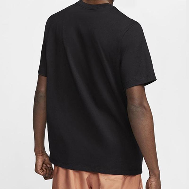 Nike Classic National Emblem Print Short Sleeve T-Shirt Men Tops Black CT6551-010