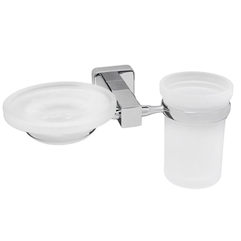 

Soap Dish And Glass Holder Wasserkraft Lippe K-6526