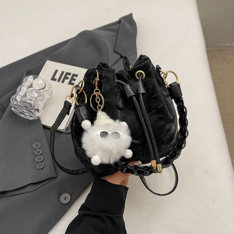 Bag Korean Versatile Bucket Bag Summer New Fashion Niche Shoulder Messenger Bag Women's Handbag
