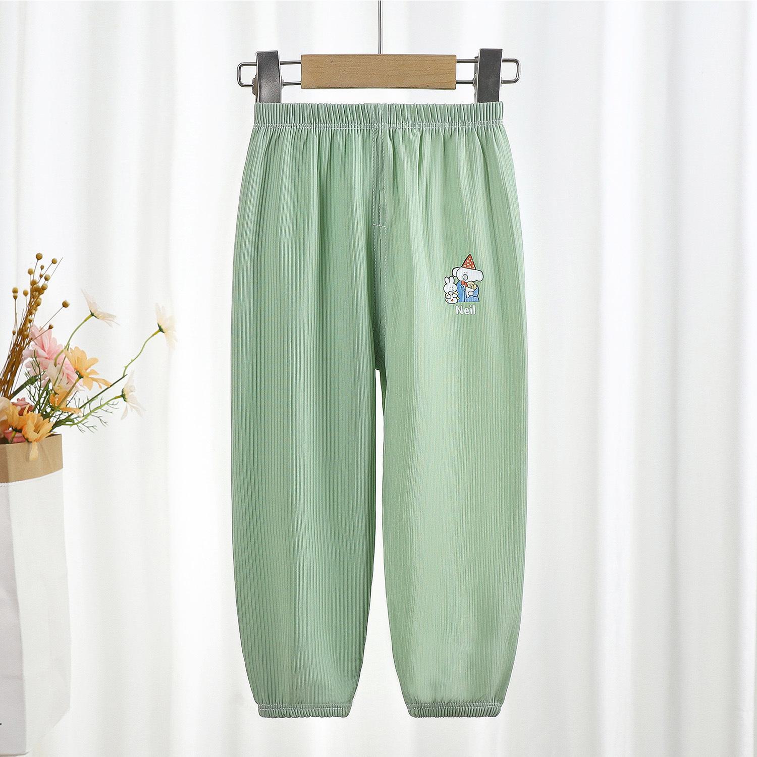 

Легкие летние брюки унисекс с защитой от комаров для детей 80cm зелёный