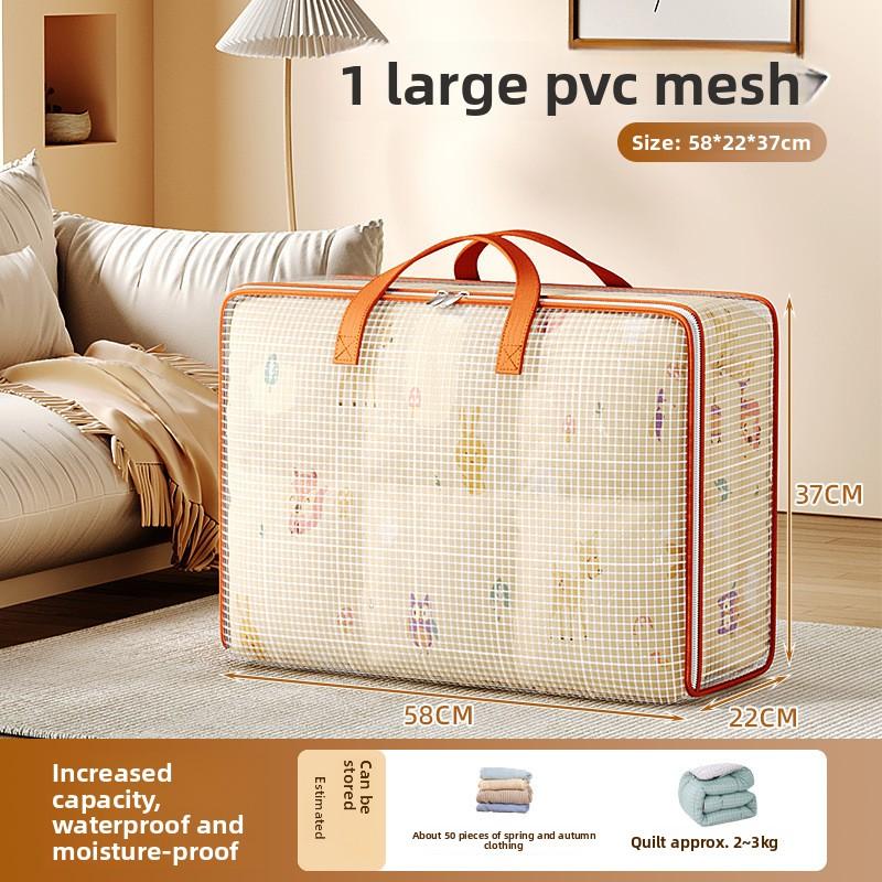 Clothing Storage Box, Household Large Capacity Clothing Sorting Box, Cotton Quilt Storage Bag, Moving Packing Bag