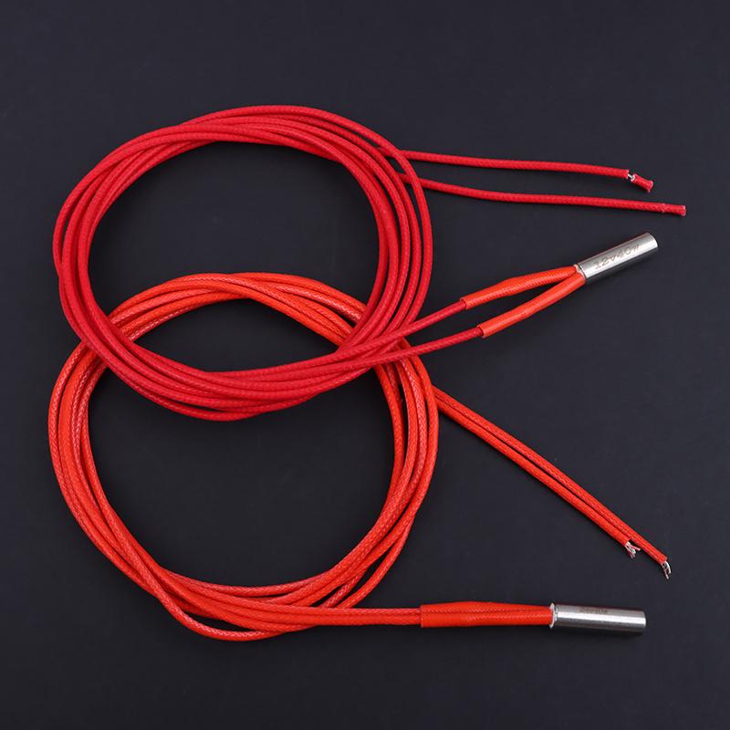 12V/24V 40W Keramisk Patronvärmare 3D-skrivare Skrivhuvud Induktionsvärmare Mk3S Termoelementsensor För 3D-skrivardelar