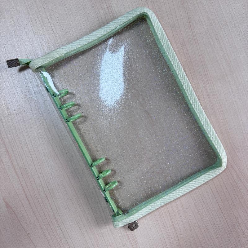 A5 Size Glitter Pvc Sticker Album Loose-Leaf Notebook Photo Album Case For Instant Camera Star Collection Album