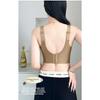 Plus Size Beauty Back Lift Up Bra, Seamless Wireless Push Up Side Support Hook Closure Bra