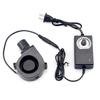 BBQ Air Movers Blower Fan,Variable Speed Centrifugal Fan with Speed Controllers Camping Charcoal Starte Fan
