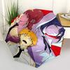 1pc Outdoor Umbrella with Anime Characters - Automatic Opening/Closing, Portable 3-Fold Design, 8-Rib Iron Frame - Perfect Gift for Fans, Travelers, D