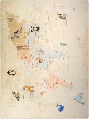 Children's Bedroom Rug 120x160 Cm Polyester World