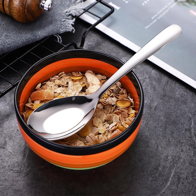 Elegant Stainless Steel Dinner Spoon Adds a Touch of Sophistication to Every Dining Table