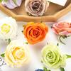 7Cm Artificial Flowers Scrapbooking Festival Home Decorative Flowers Wall Wreaths Wedding Party Garden Diy Silk Red RoseAccessor