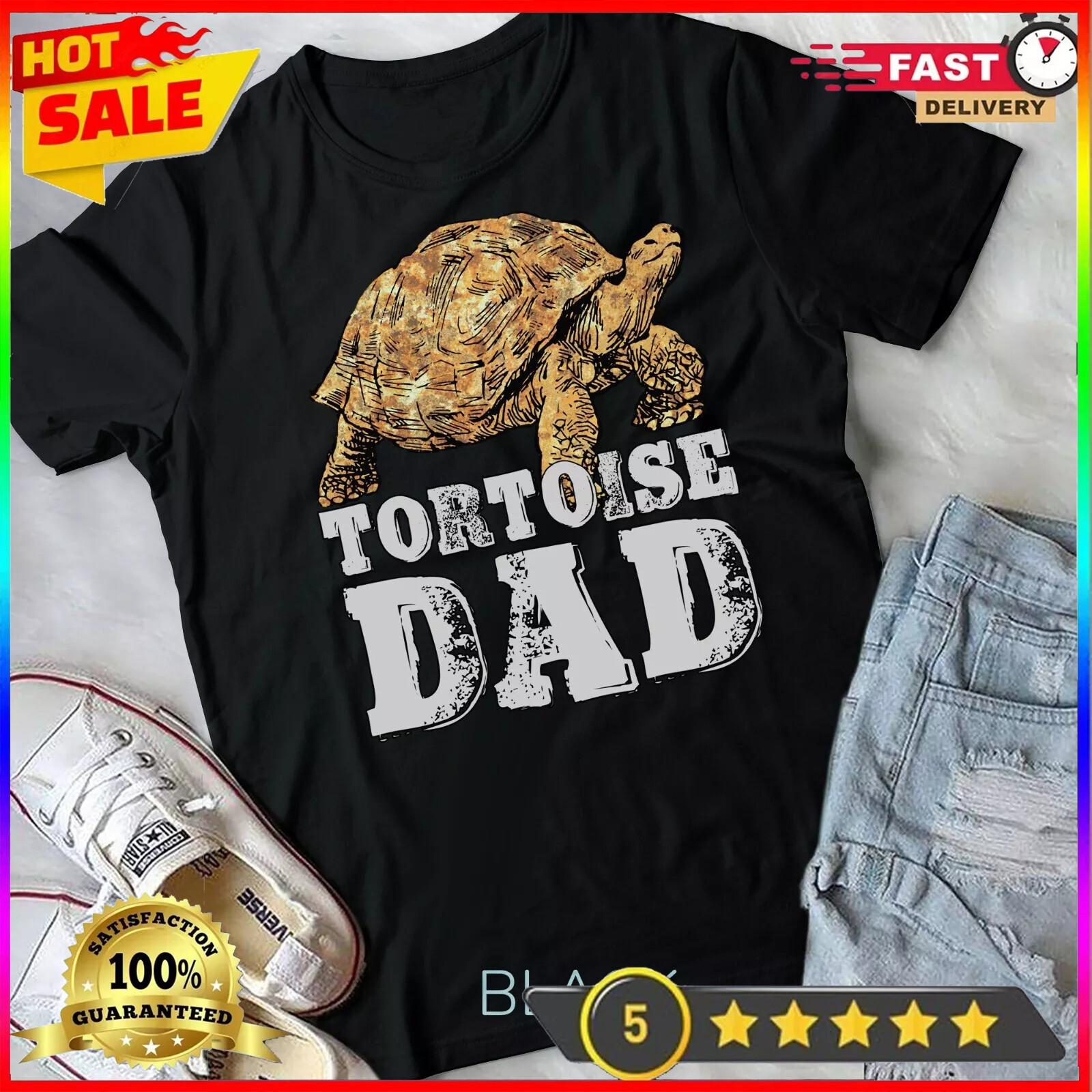 African Spurred Dad Sulcata Tortoise Unisex T-shirt XL