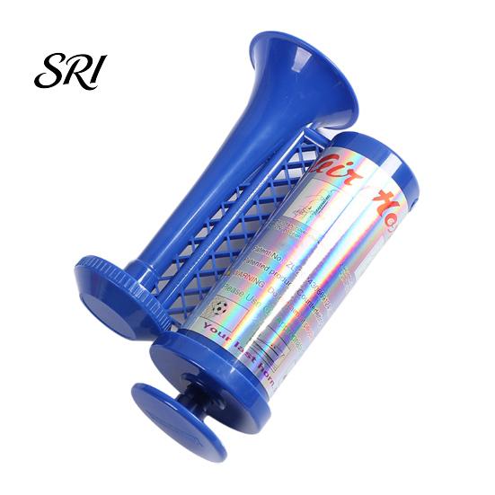 Loud Air Horn Hand Pump for Sports Games, Cheering Noise Maker Hard PP Material Stadium, Portable Push Sound Speaker Soccer Fan Party