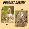 Fairy Garden Statue Miniature Figurine Micro Landscape Balcony Courtyard Flowerpot Sturdy