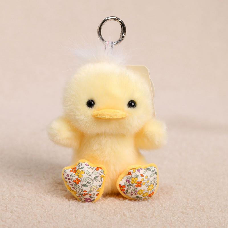 Animal Plush Keychain With Short Pile Fabric For Kids And Adults