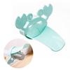 Children Hand Washer Faucet Extender Cartoon Crab Shape Extension Spout Accessory Green