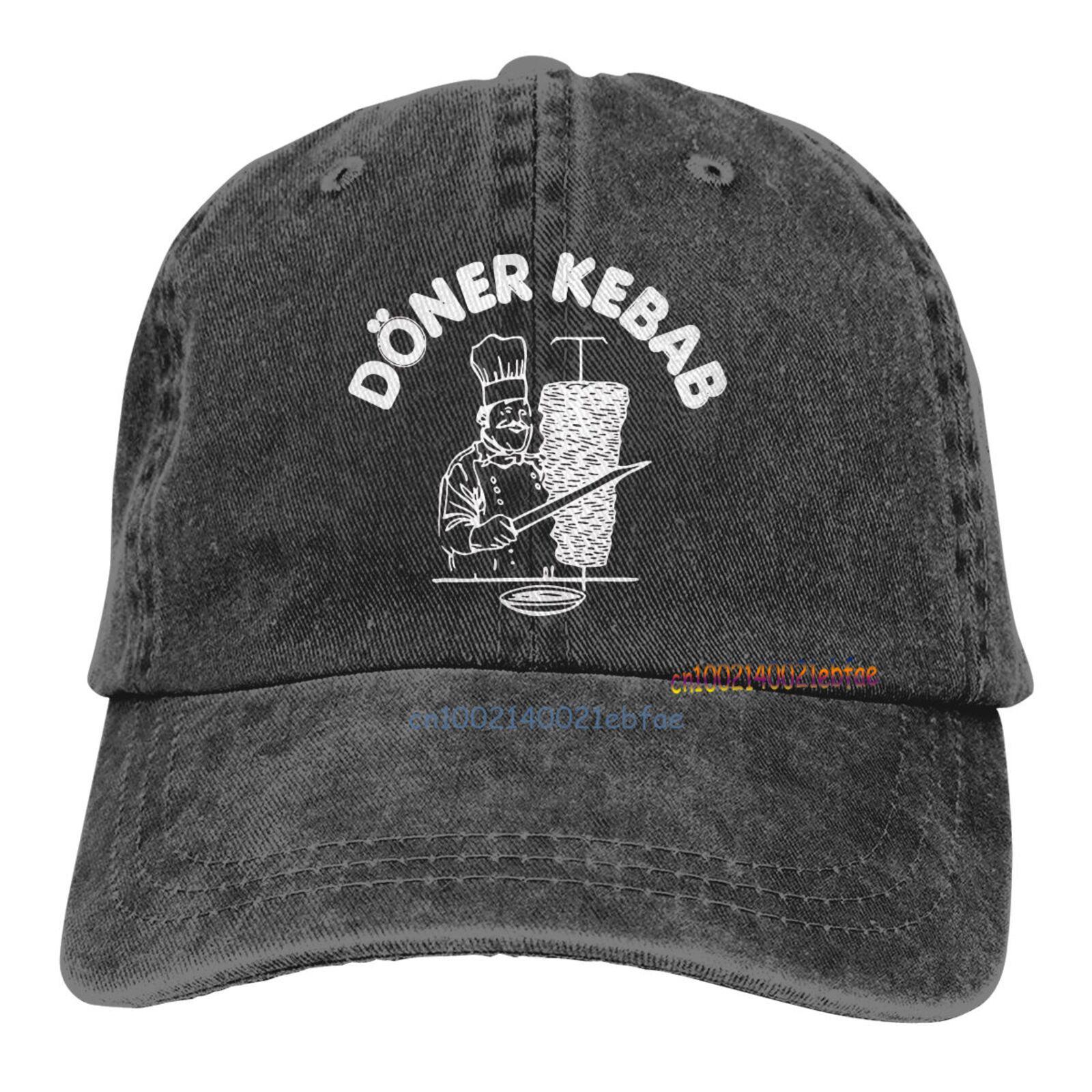 

Бейсболки с графическим принтом Doner Kebab, кепки унисекс, повседневные, кепки Snapback, забавные мужские, хлопковые, кепки Trucker, спортивные кепки для активного отдыха, хип-хоп, джинсовые шляпы Adjustable