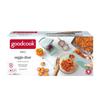 PRO Veggie Dicer Stainless Steel Chopper Non-Slip Base Comfort Grip Handle Airtight Lid Portable Kitchen Tool Vegetables Fruits