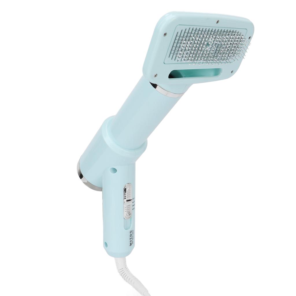 Pet Hair Dryer Comb Adjustable Temp Massage Grooming Pet Hair Blower with Slicker Brush for Cats