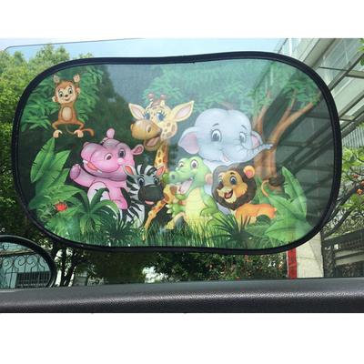 Bandes de protection pour vitres de voiture Motif dessin animé Adhésif statique Réutilisable Blocage de l'éblouissement Bouclier Protection Couvertures de pare-brise Pour la conduite