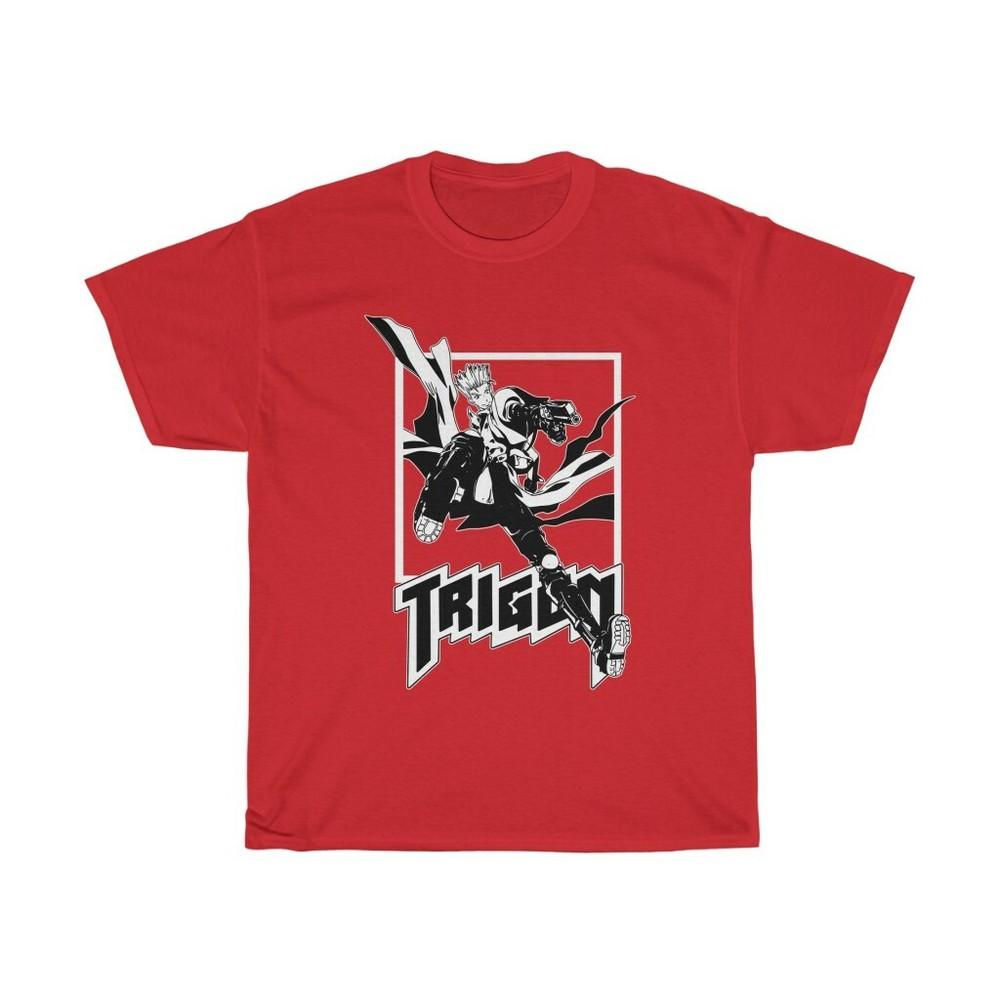 TrigunVash the StampedeUnisexgaAnime Tee 90s Anime Gunsmokenew Unisex Shirt M