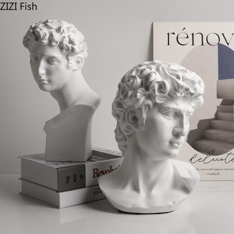 Europäische Venus Figuren Kunstwerk Statue Schreibtisch Dekoration Ornamente Venus Mädchen Charakter Harz Skulptur Raum Ästhetik Dekor