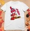 Cleveland Indians Logo Herre T-skjorte Hvit Unisex Alle Størrelser JJ4415