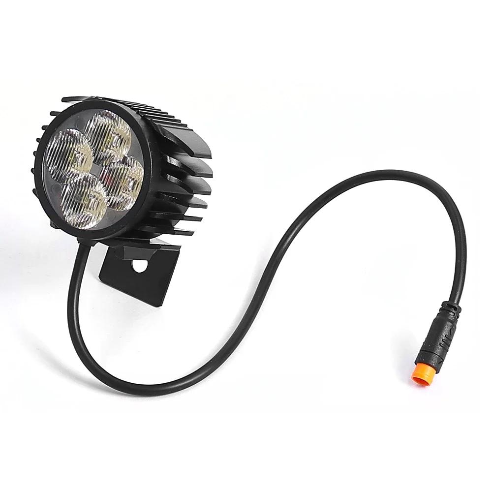 Reflektor LED do Kugoo Kukirin G2 Pro G2 Max Lampka Przednia na Kierownicę Lampa Przednia Akcesoria do Hulajnogi Elektrycznej Część Zamienna