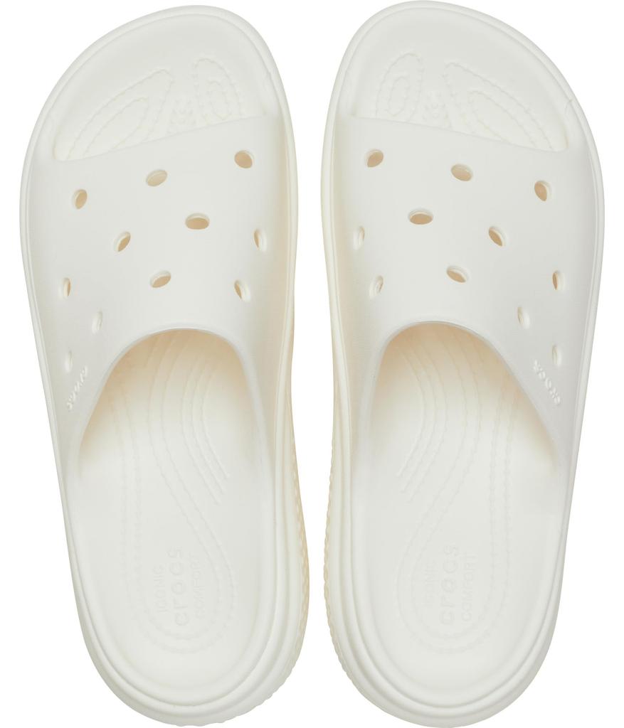 Crocs Stomp Slide Sandal 209346-0WV (Cream/25.0/Women's)