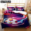 Football Sports Print Three Piece Set Fashion Bedding Article Children Or Adults For Beds Quilt Covers Pillowcases Bed Set Gift
