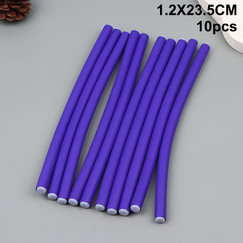 

10Pcs Universal Perm Curling Bars Hair Curling Sticks Colorful Sponge Curling Iron Manual Hair Rollers For Beauty Personal Care A5