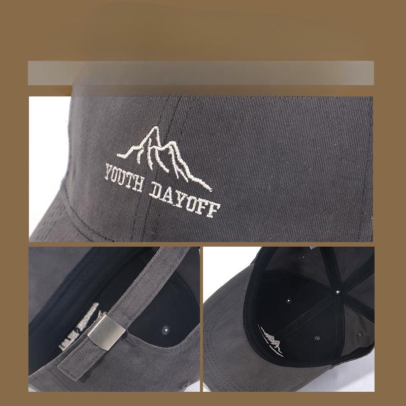 Hat Big Head Circumference Baseball Hat Women's Spring and Summer New Casual Sun Hat Deepens and Expands Face Showing Small Duckling Hat Men