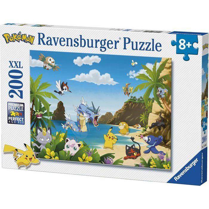 Puzzle 200 XXL Pieces - Ravensburger - Catch Them All! - Pokémon - Cartoons and Comics - 2 Year Warranty